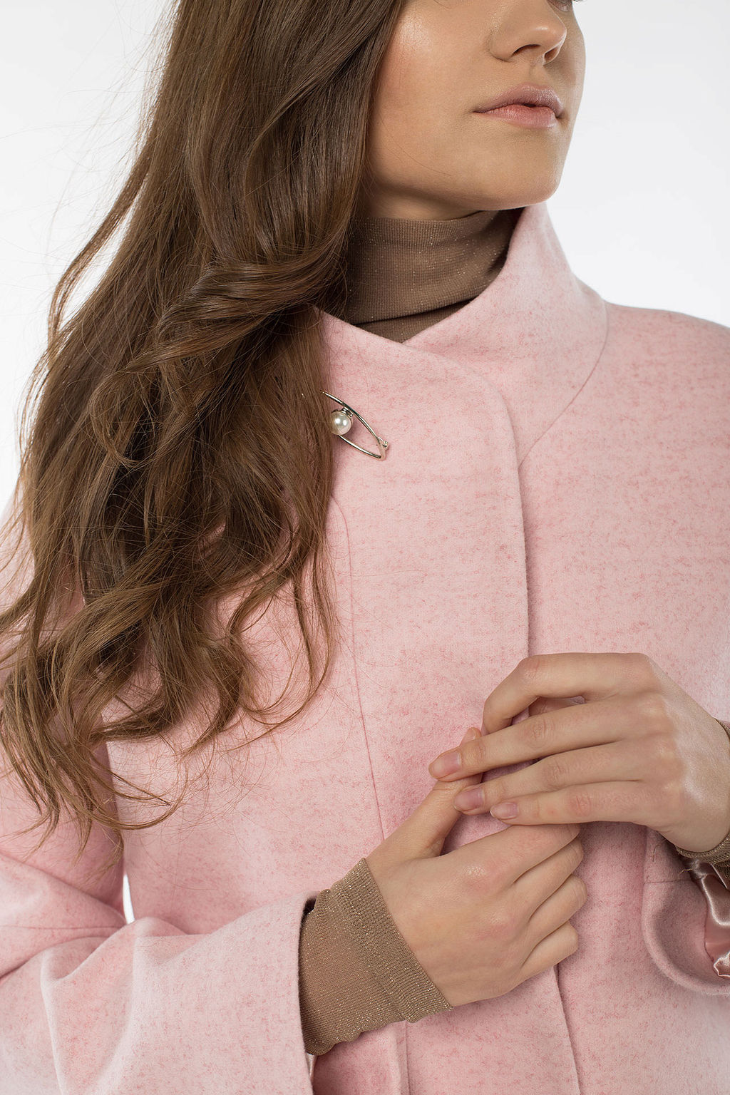 01-10829 Пальто женское демисезонное - El podio фото 7