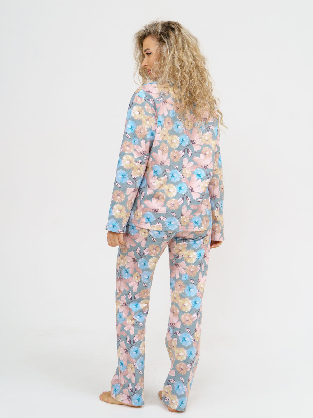 849 Пижама "Цветы"