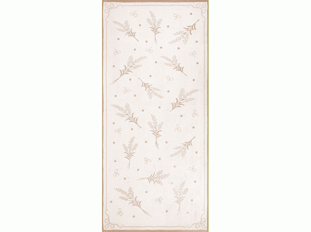 6с102.511ж2 Прованс (лён3) Полотенце махровое 67х150см