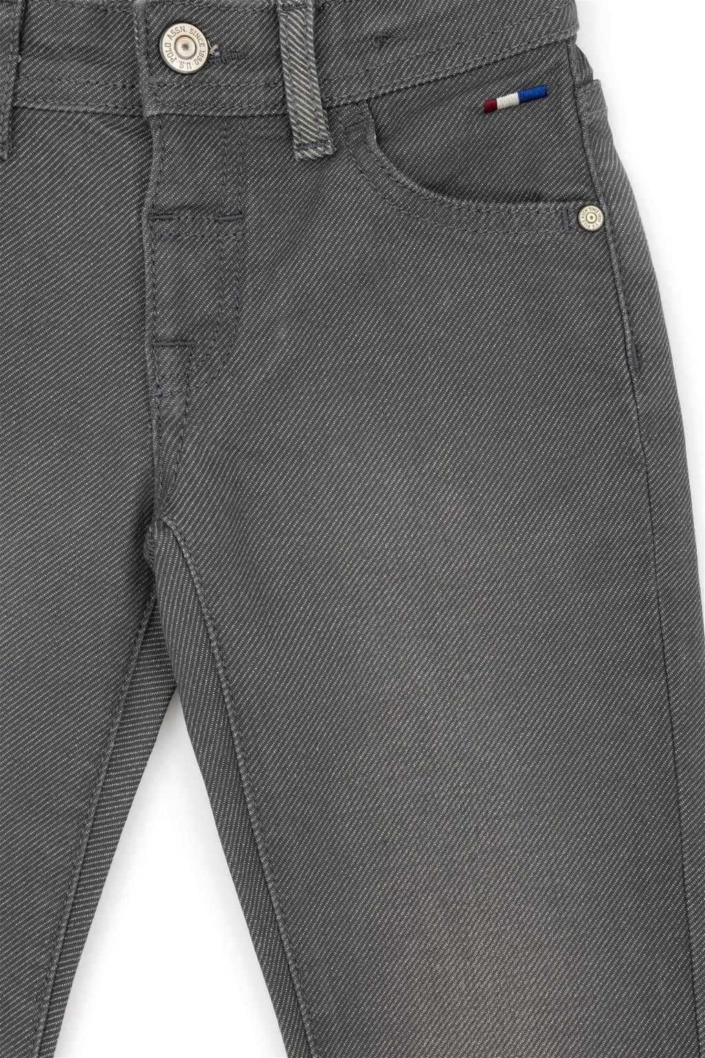 Серые джинсовые брюки для мальчика Неожиданная скидка в корзине - U.s. polo assn фото 4