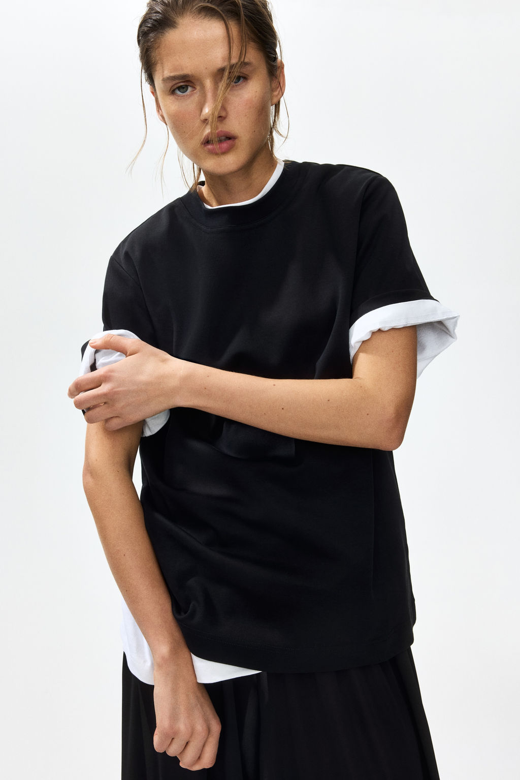 Camiseta en algod?n pima - H&m фото 3