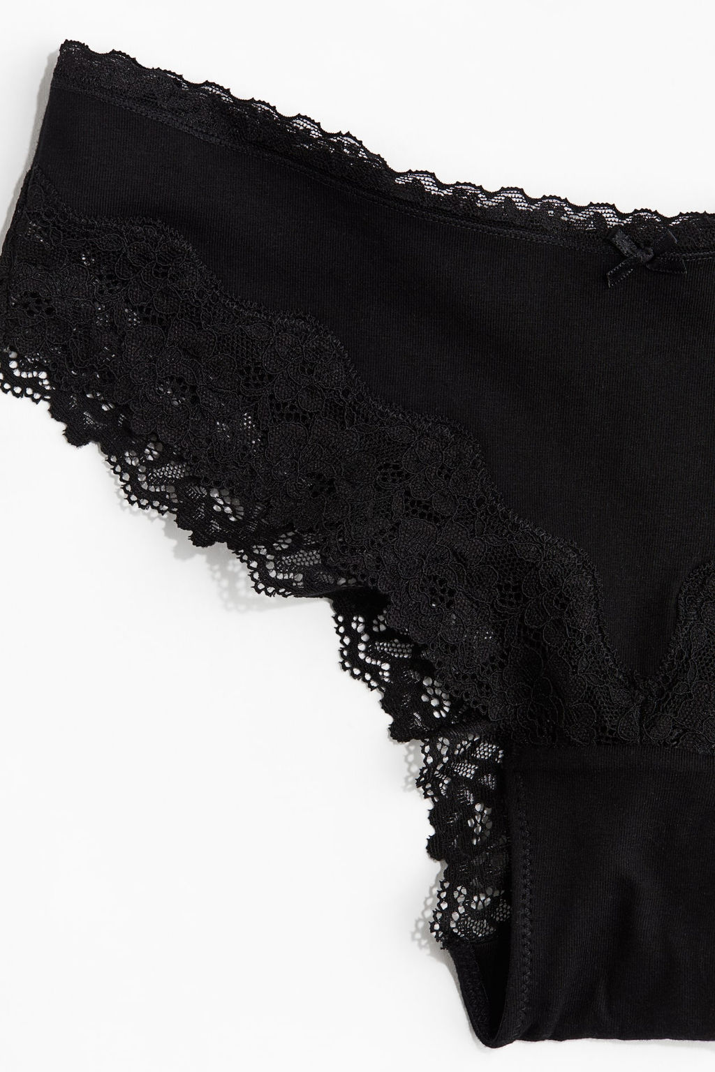 Pack de 3 bragas Hipster de encaje y algodon - H&m фото 5