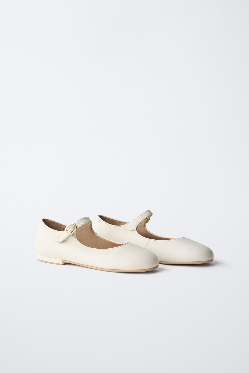 ZAPATO PIEL / Blanco - Zara фото 2