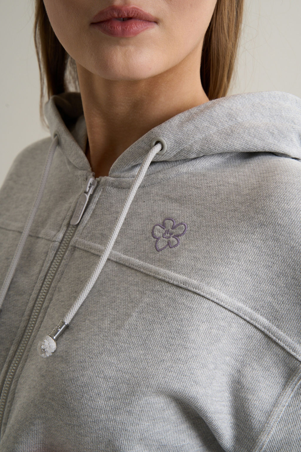 Толстовка на молнии Серый ANTA SKATE Knit Track Top