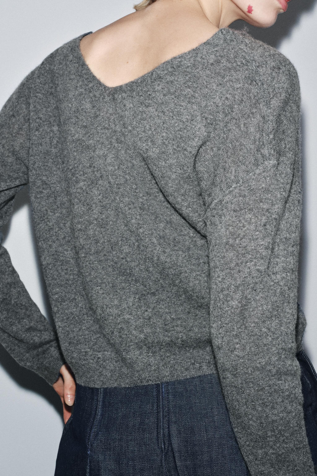 WOOL AND CASHMERE CARDIGAN - Zara фото 3