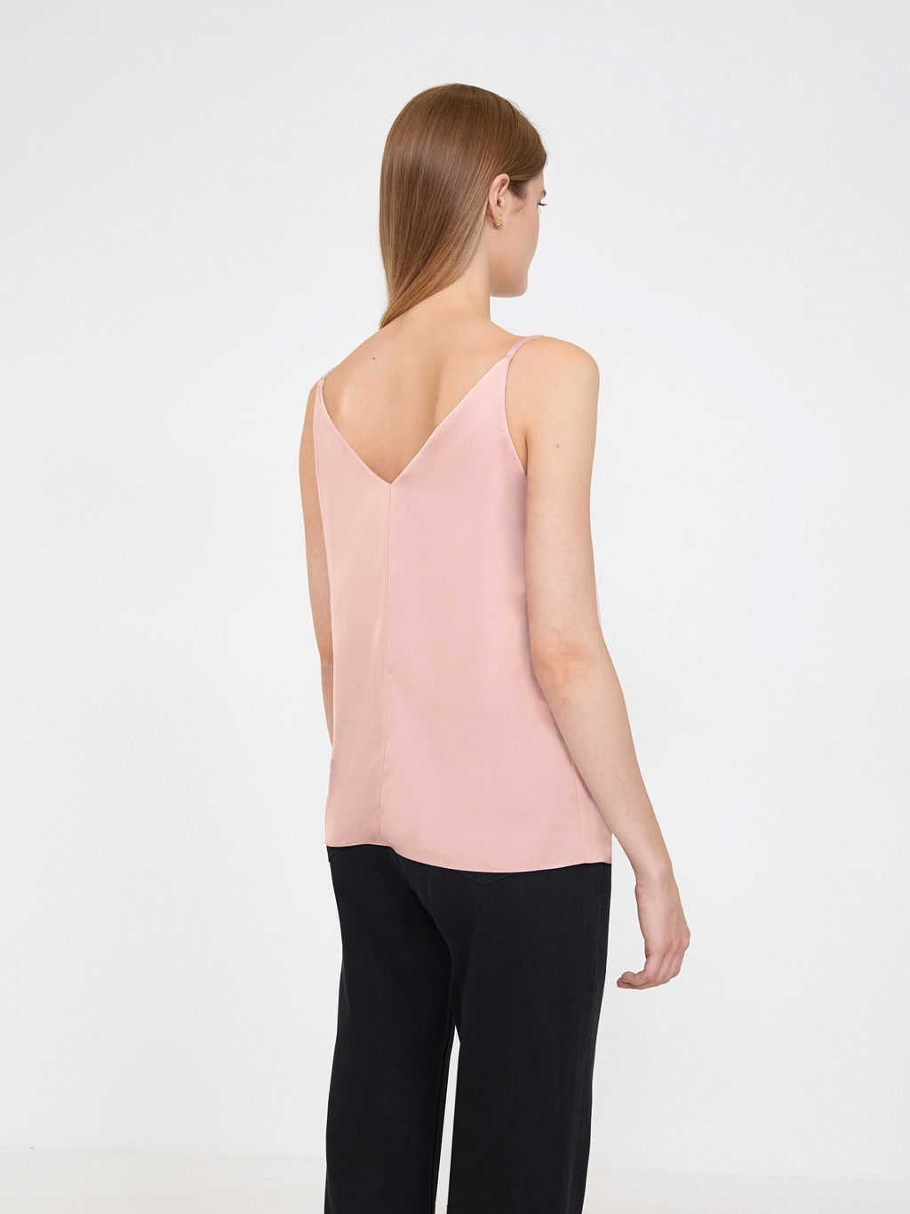 Однотонный топ B2908/palir - Emka фото 4