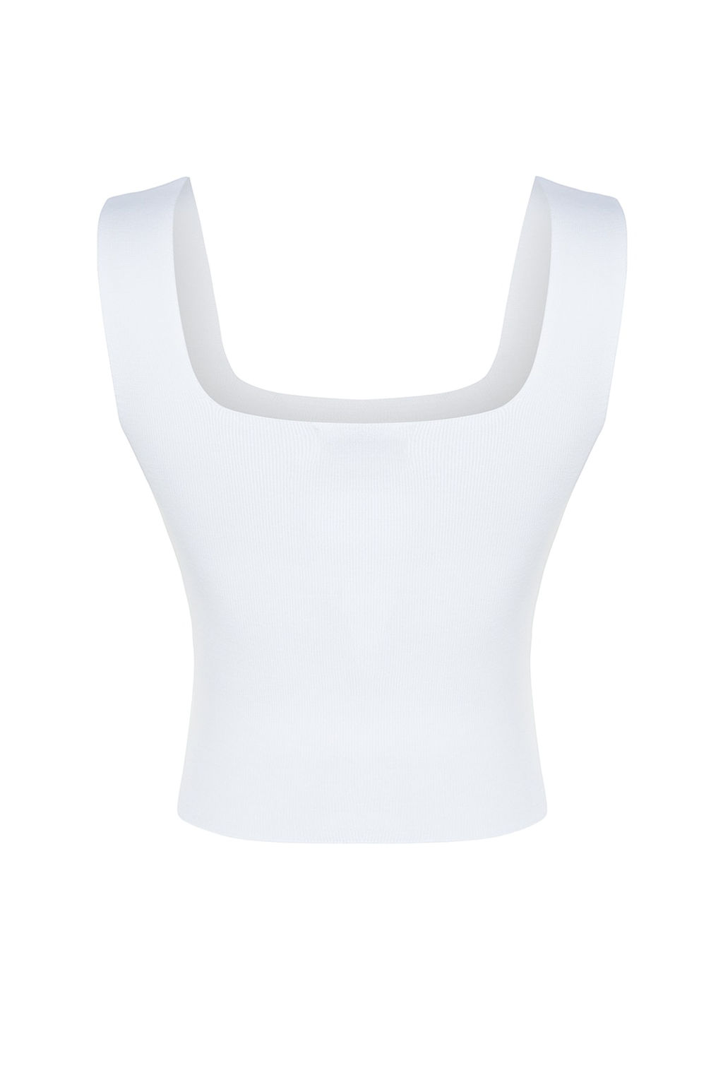 Ekru Crop Kal?n Ask?l? Bluz TWOAW20BZ0576