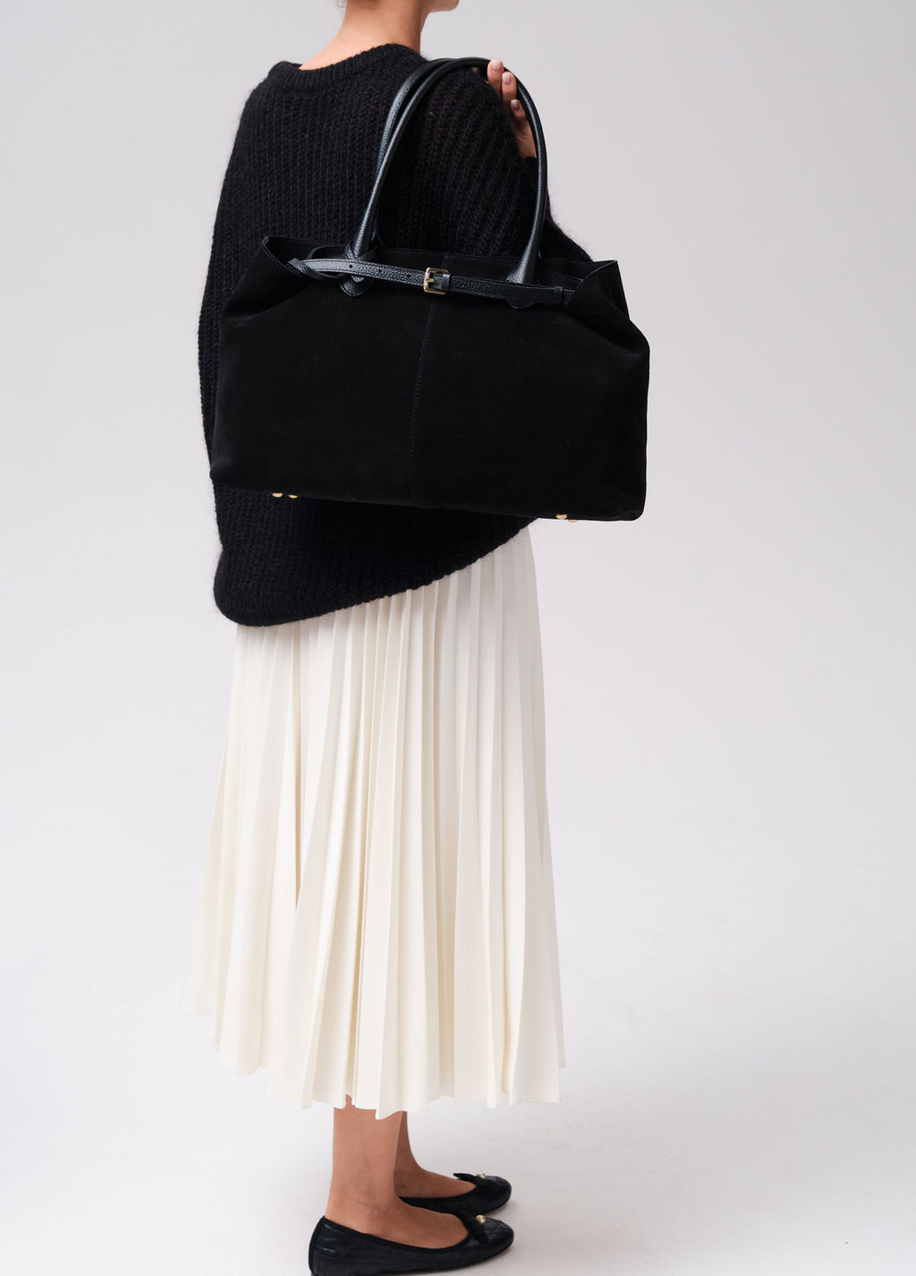 Замшевая сумка Daniela DBR 31375 черный  фото 8