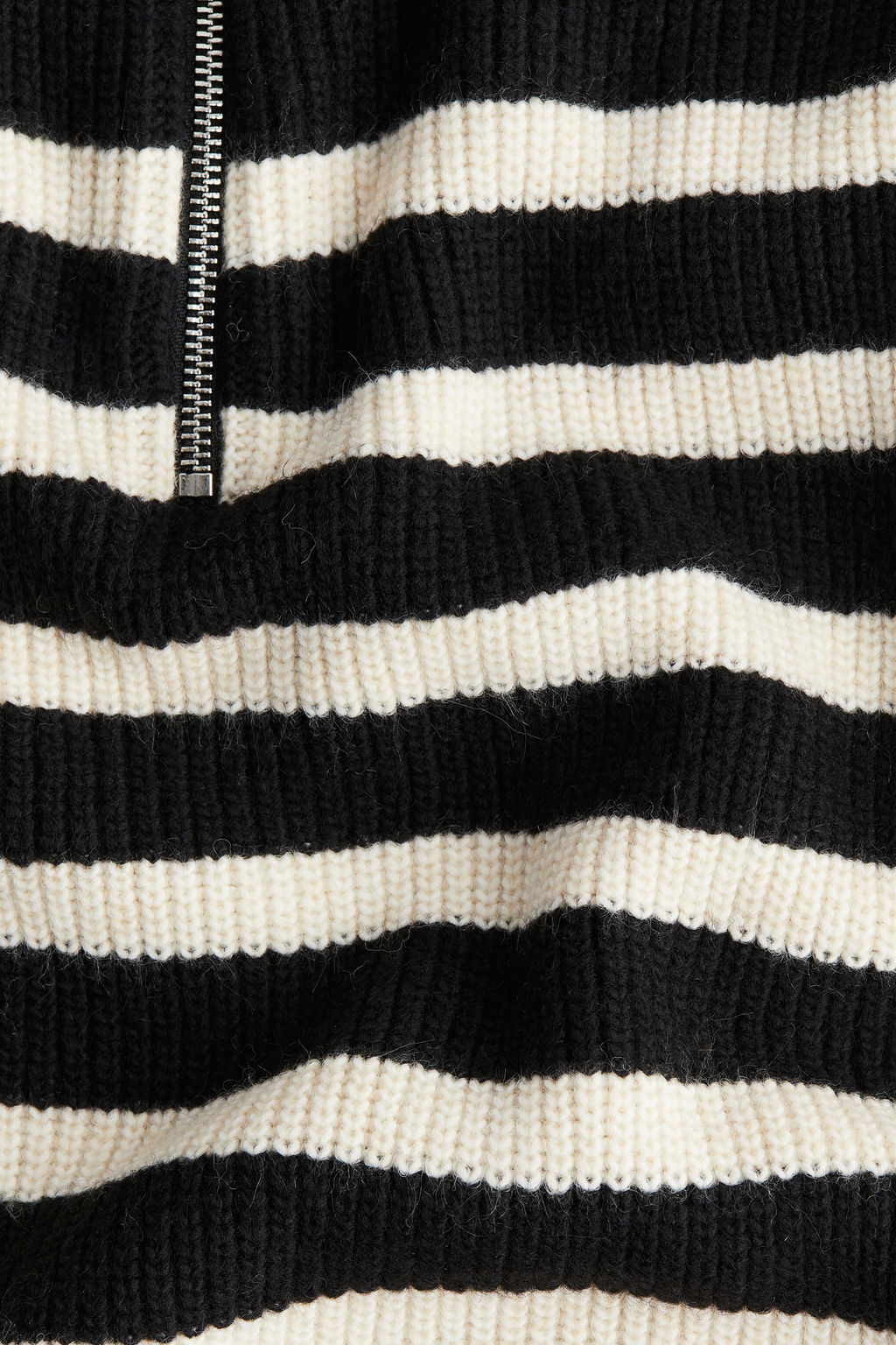 Jersey en punto de canale con media cremallera - H&m фото 14