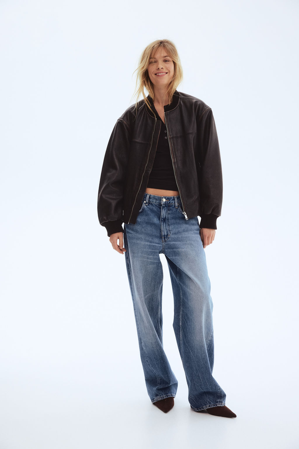 Top en algod?n pima - H&m фото 5