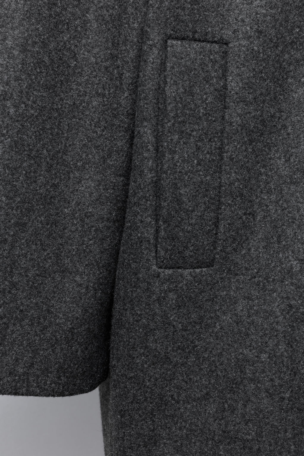 LONG COAT WITH REMOVABLE HOODIE - Zara фото 8