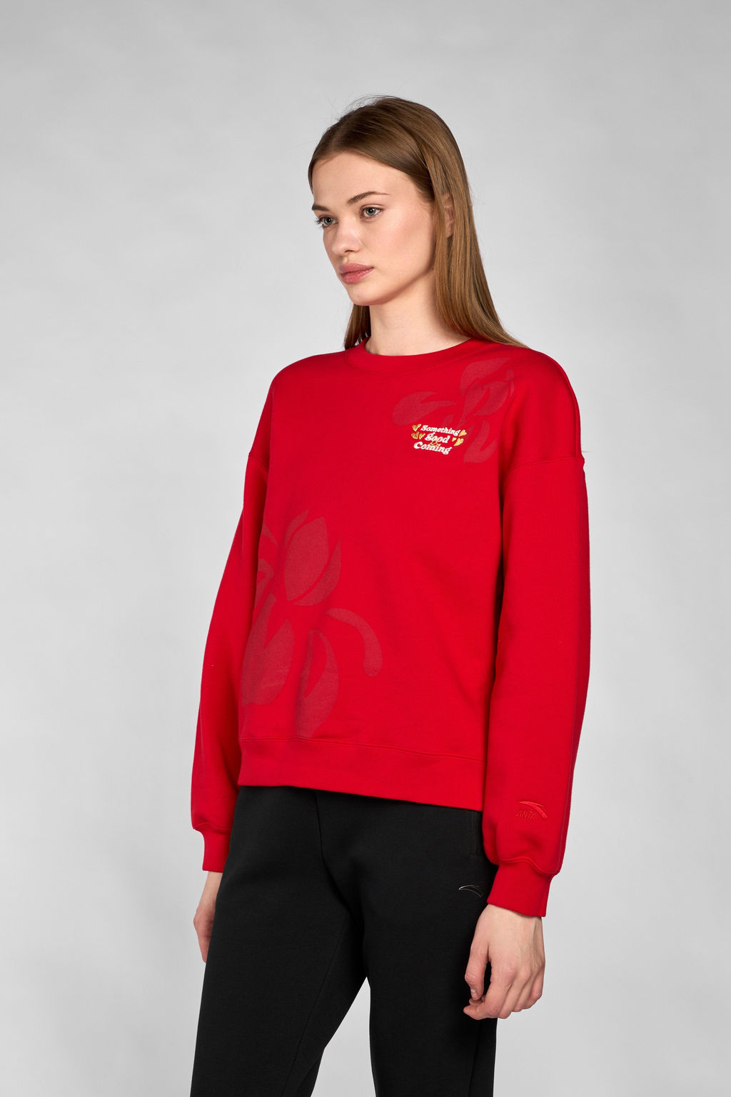 Свитшот Красный - Anta фото 3