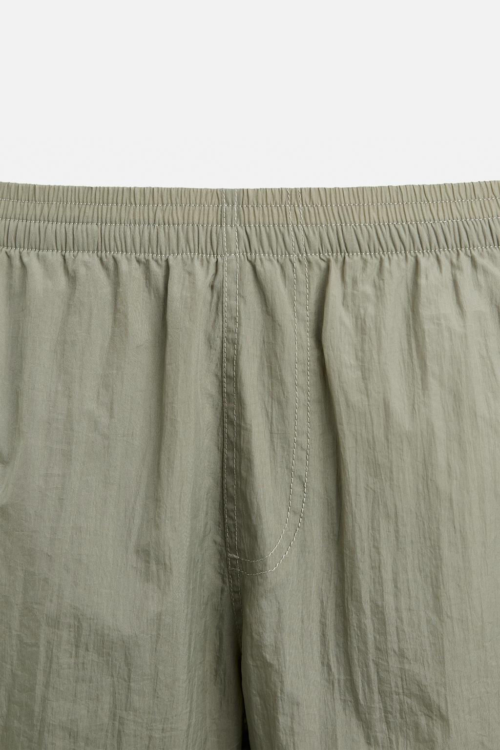 BURUSUK EFEKTLI UZUN DENIZ SORTU - Zara фото 4