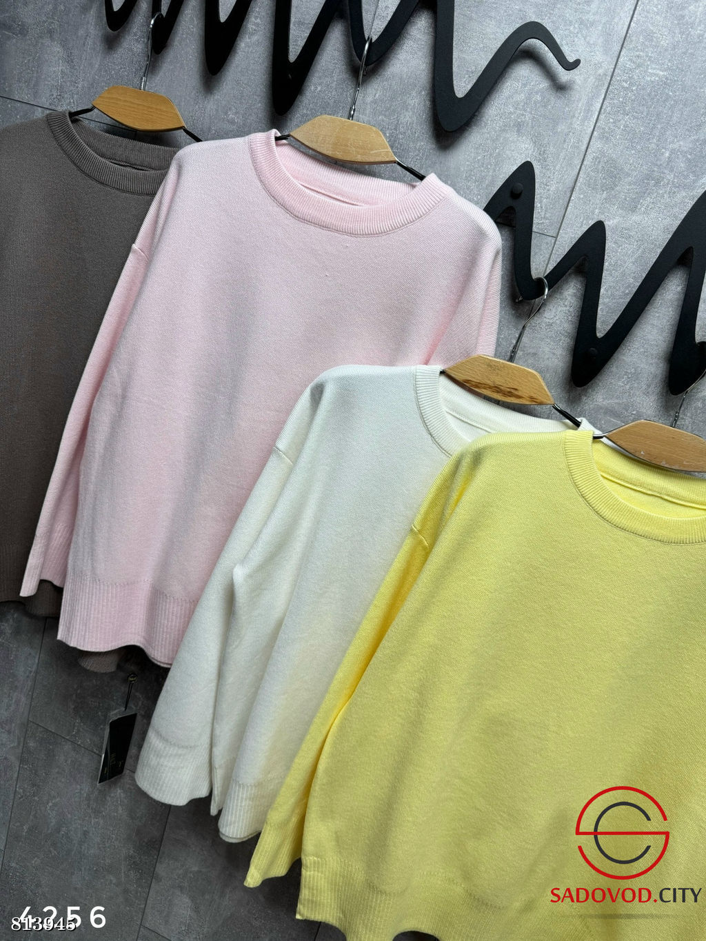 Свитер-туника из плотного вязаного трикотажа - Bruno фото 3