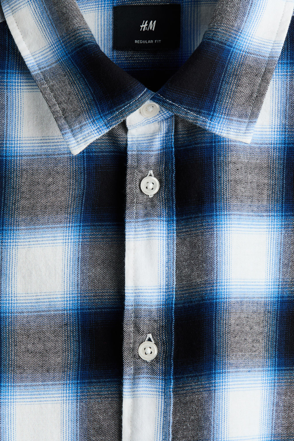 Camisa de franela Relaxed Fit - H&m фото 8
