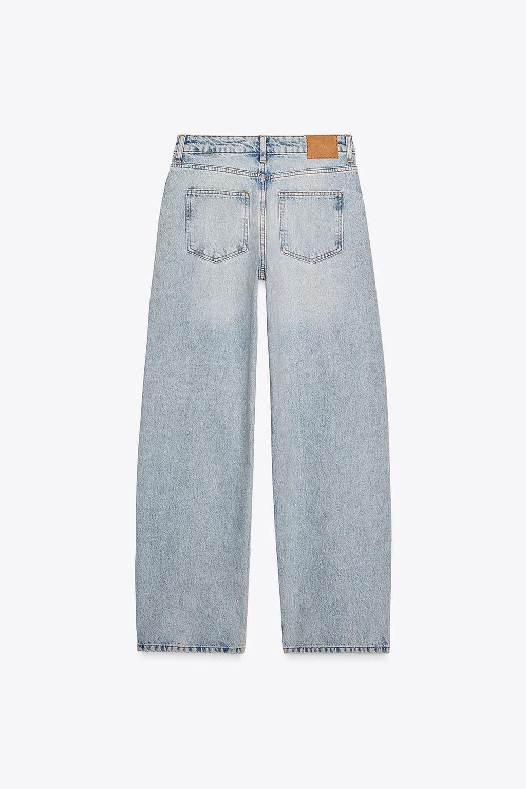 Z1975 STRAIGHT HIGH-WAIST FULL LENGTH JEANS - Zara фото 9