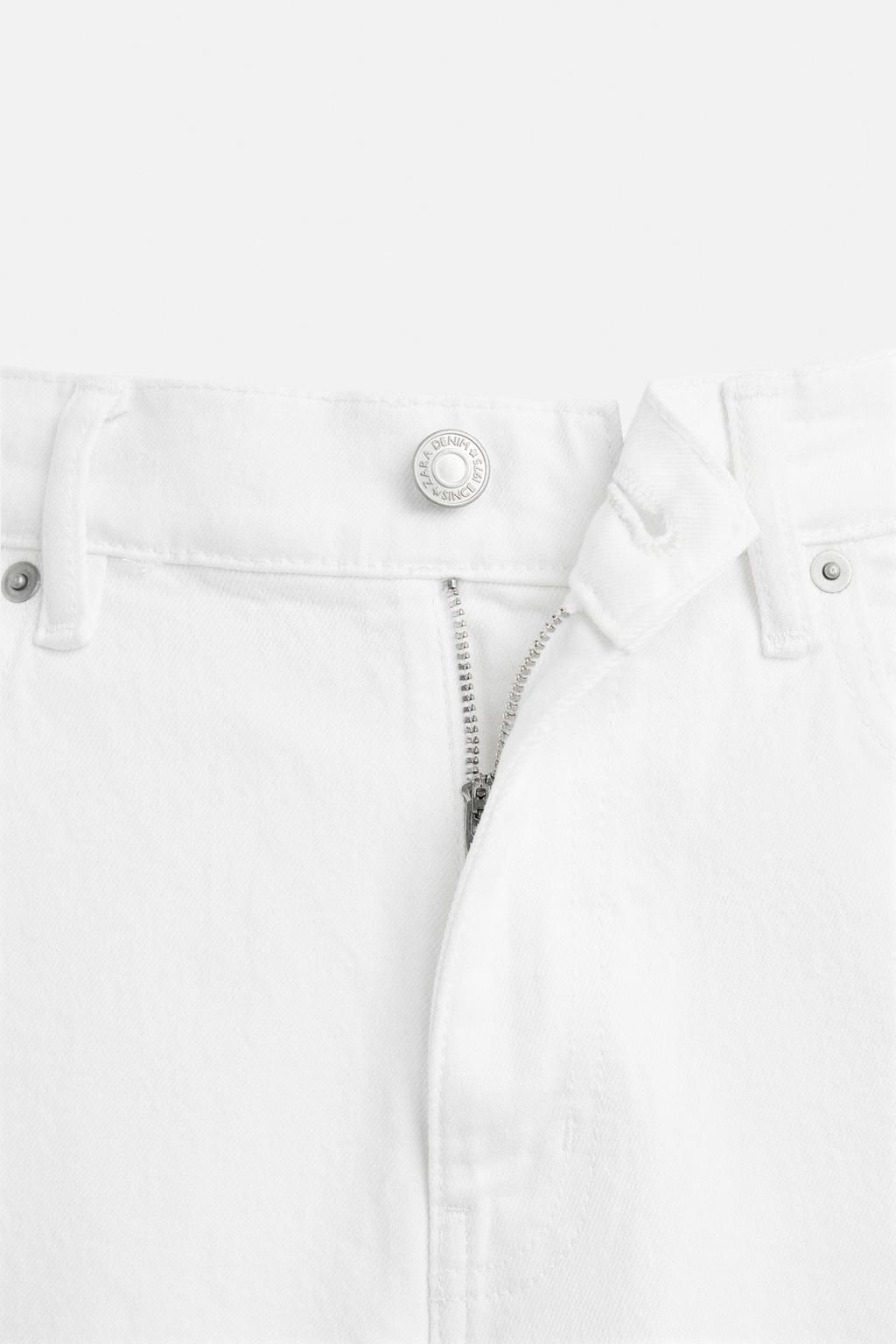 REGULAR FIT DENIM BERMUDA SHORTS - Zara фото 41
