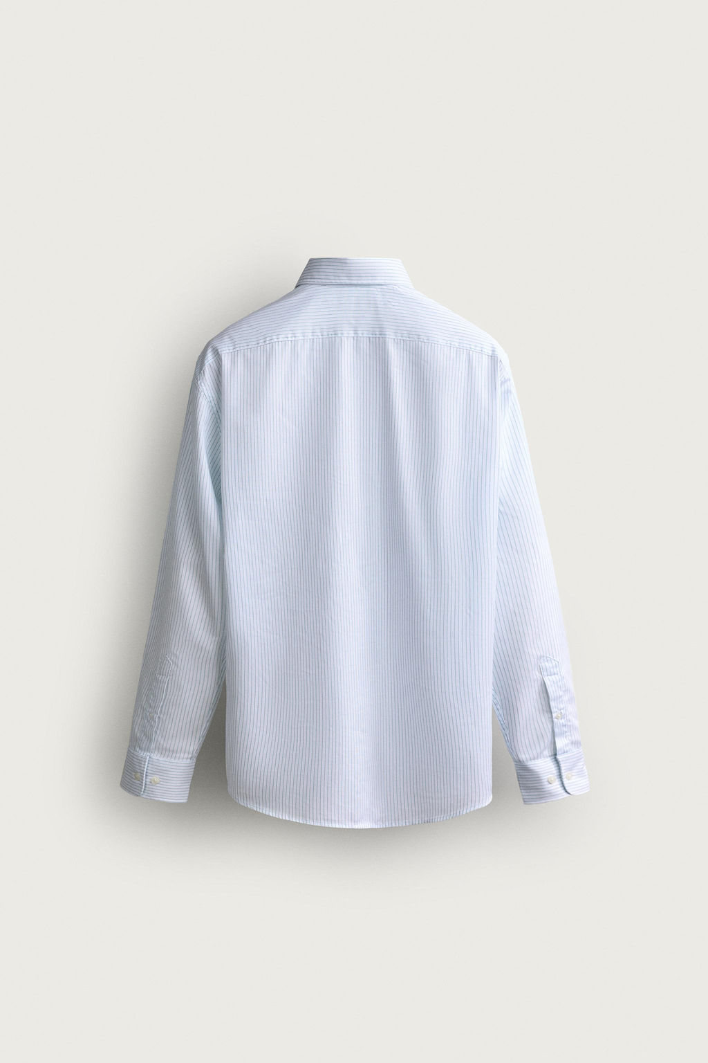 CAMISA REGULAR FIT ESTRUCTURA / Raya verde - Zara фото 2