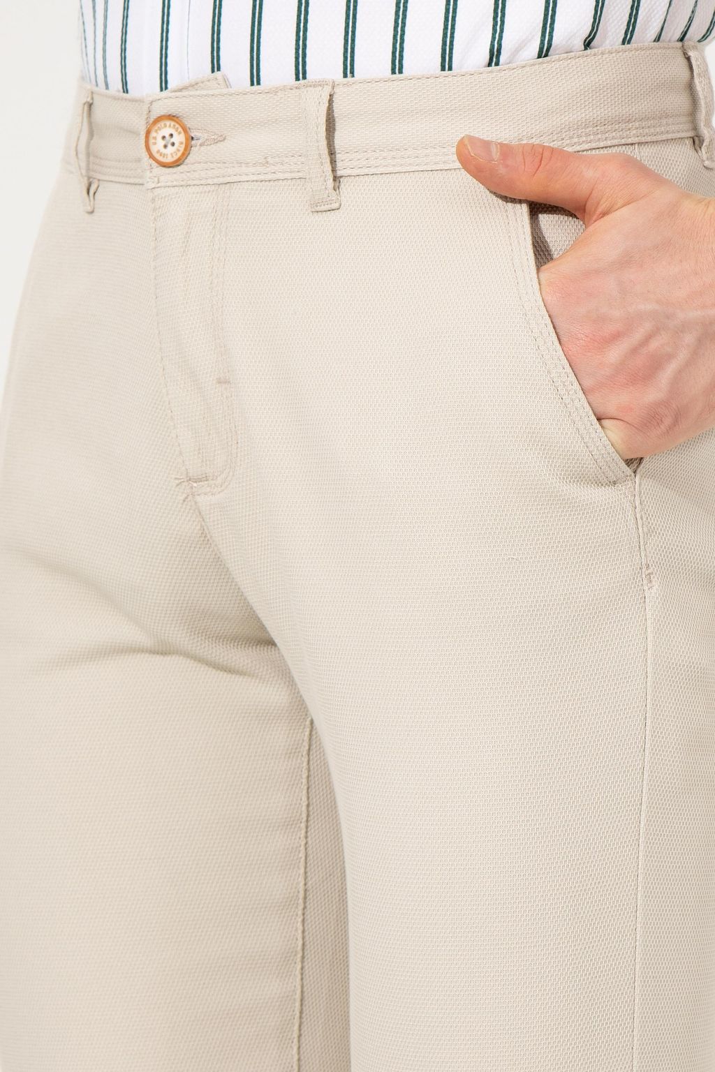 U. S. Polo Assn / Мужские брюки чинос Stone - U.s. polo assn фото 6