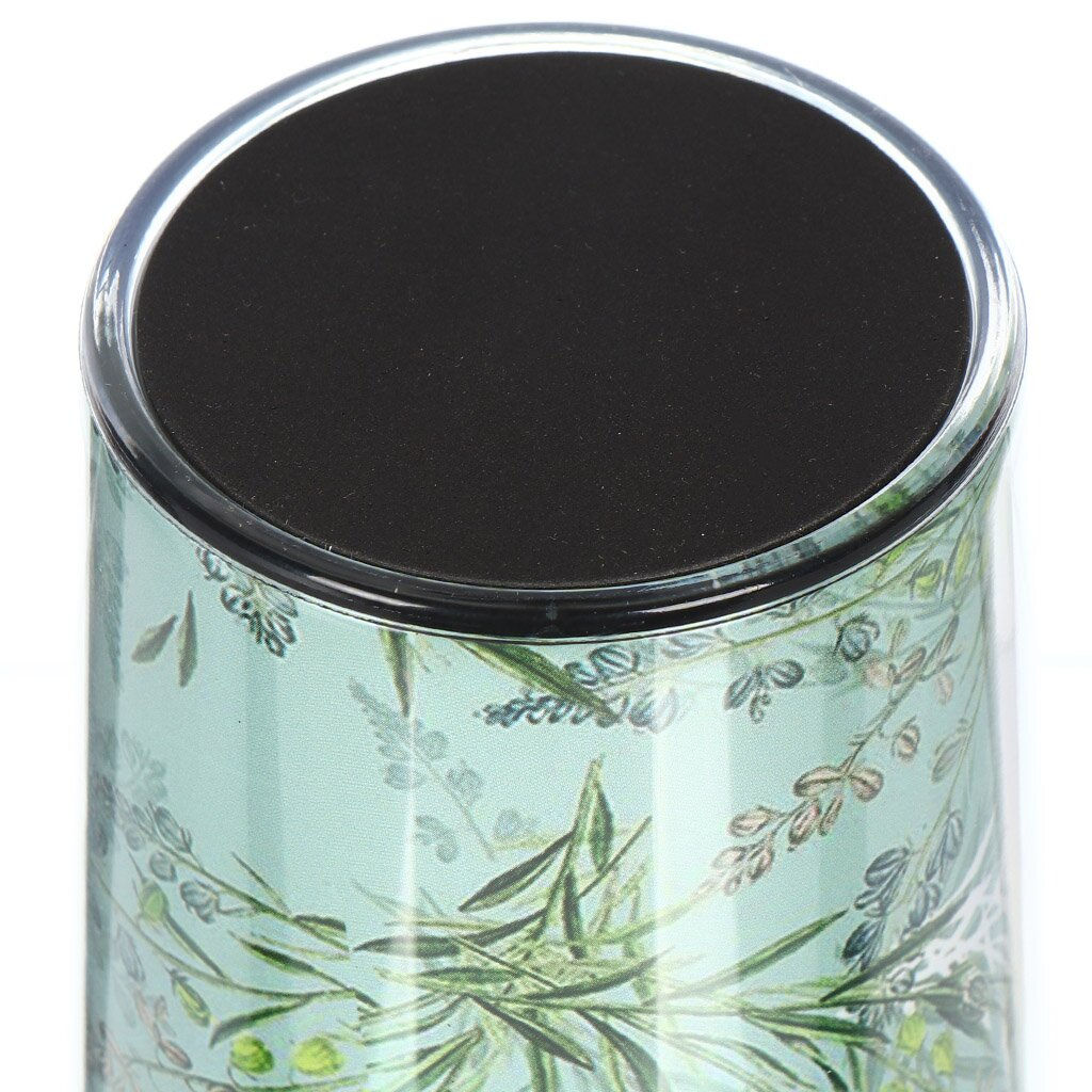 Термокружка нерж.сталь, пластик, 0.4 л, Daniks, Цветы, колба нержав. сталь, FD-06-19 (449149)  фото 3