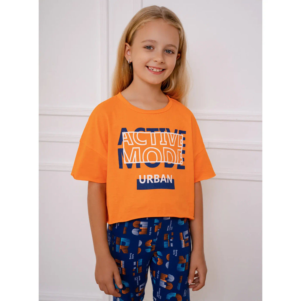 Комплект футболка кулирка, лосины кулирка с лайкрой 7032100102 - Youlala фото 9