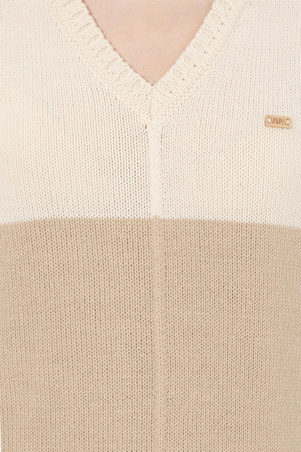 Женский свитер из каменного меланжа Неожиданная скидка в корзине - U.s. polo assn фото 12