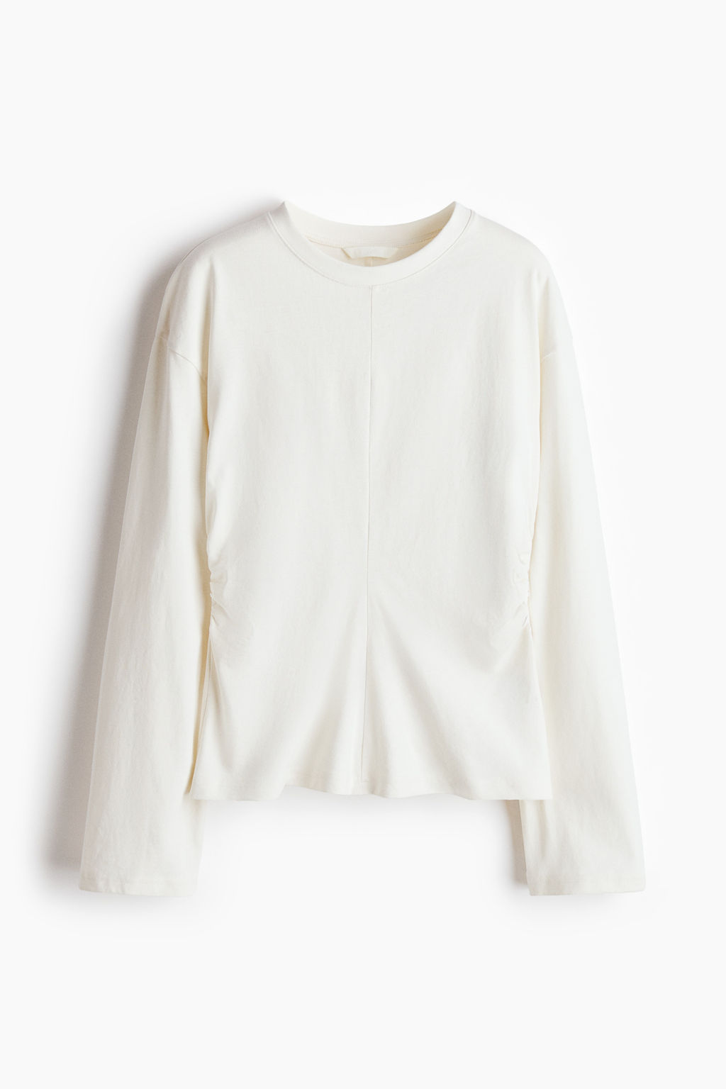 Top fruncido en punto de algod?n - H&m фото 4