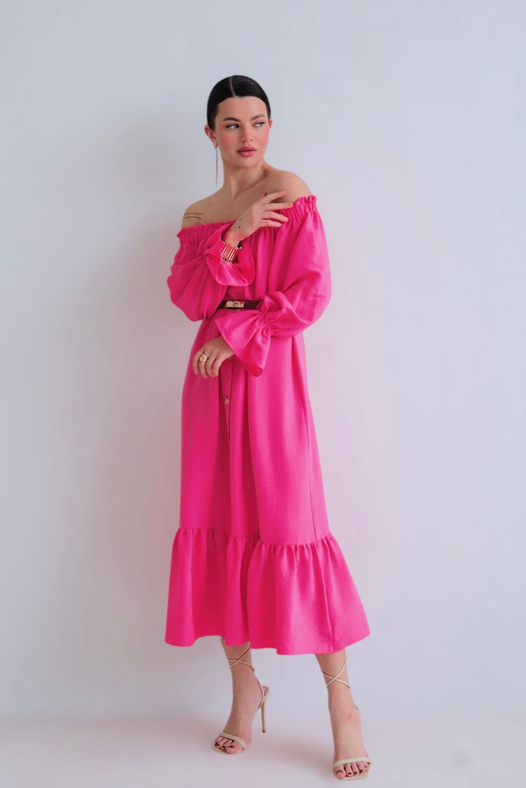 Martichelli Платье розовое  фото 7