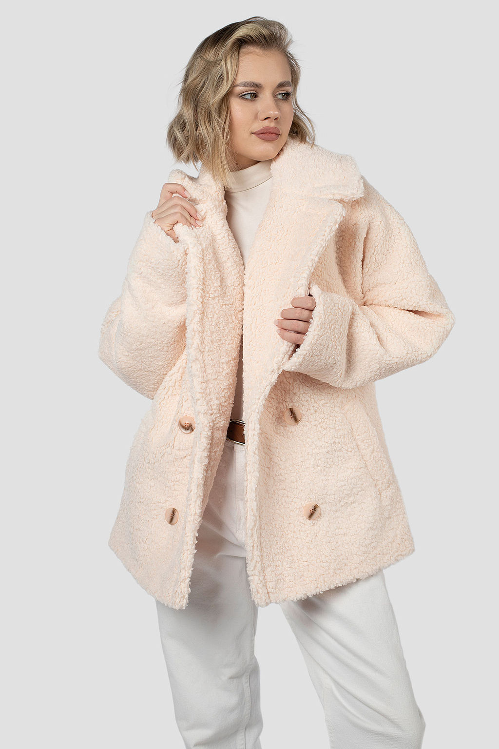 Пальто женское демисезонное - El podio фото 5