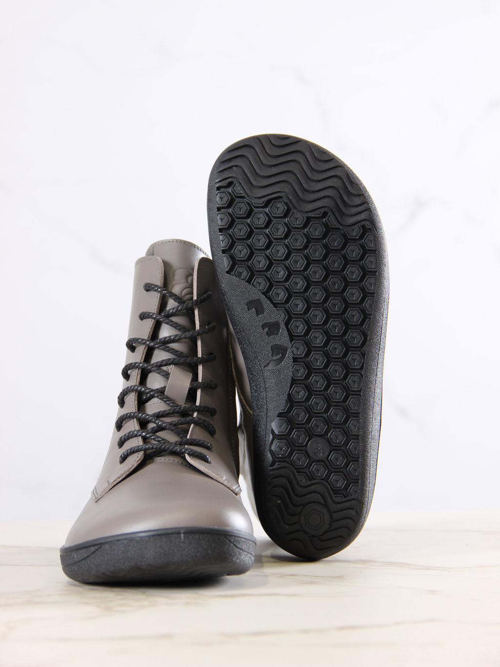 Босоногие ботинки EDART 351.NATAbl.Серый игуана/байка