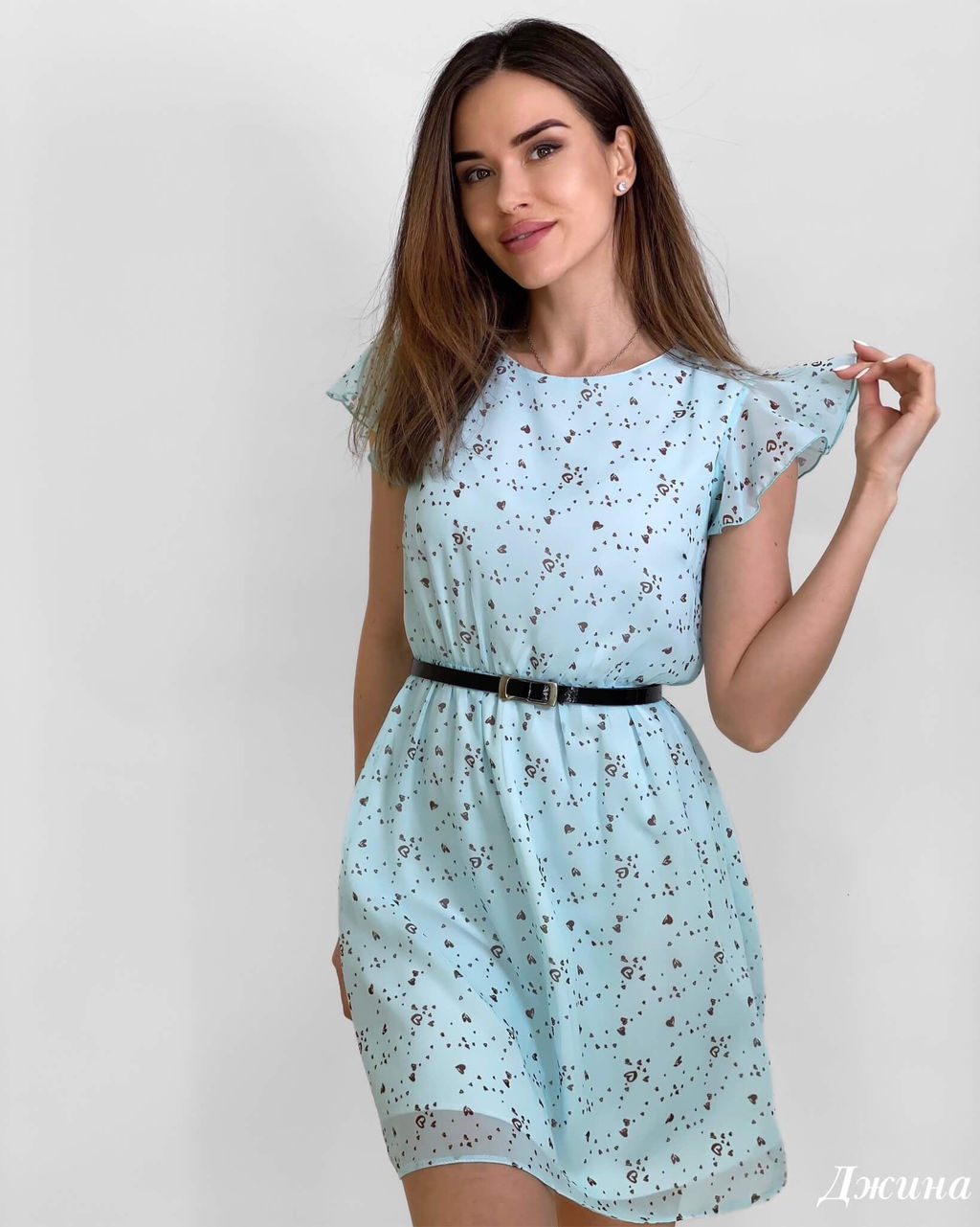 Платье Джина (тиффани) - Nadi bordo фото 5