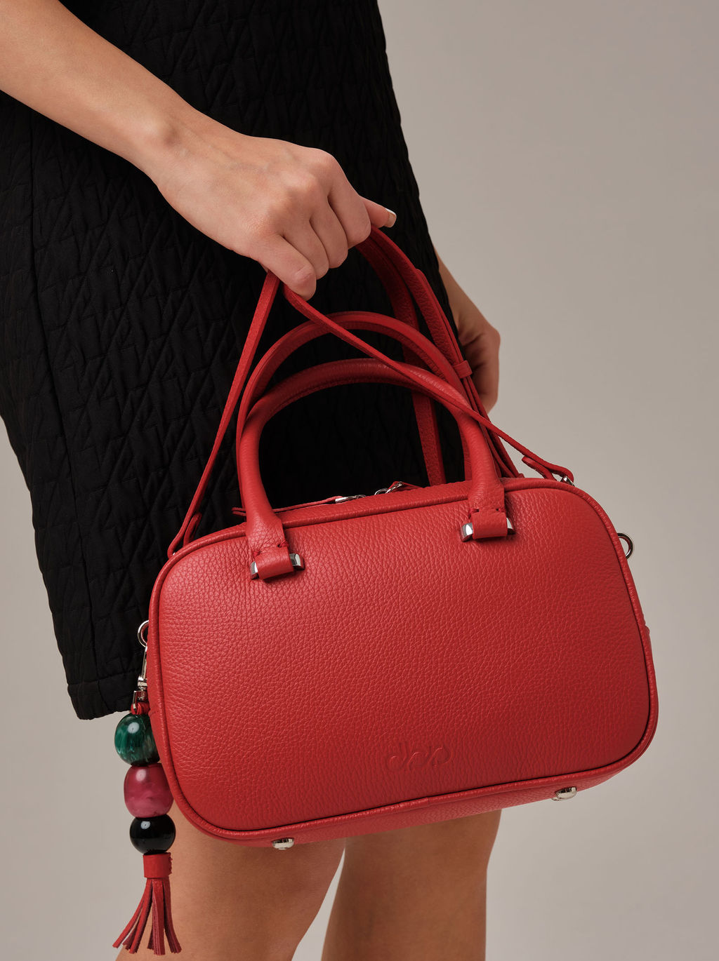 Кожаная сумка Hawaii DBR 31216 красный  фото 7