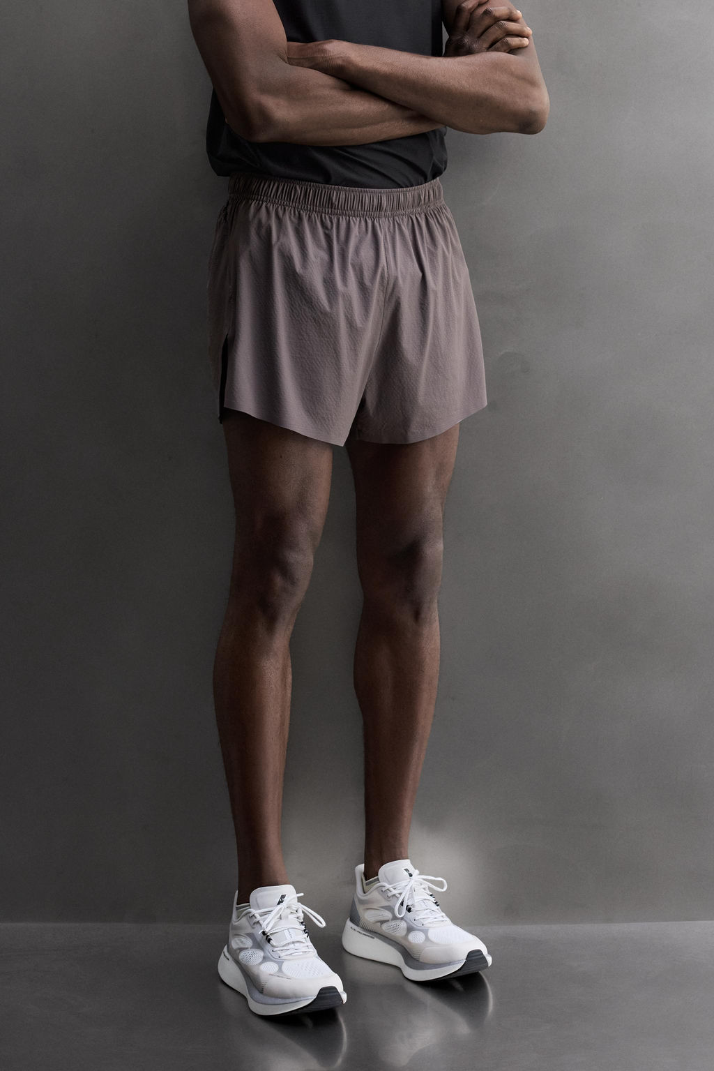 PANTALONES CORTOS LIGEROS RUNNING 3" / Morado