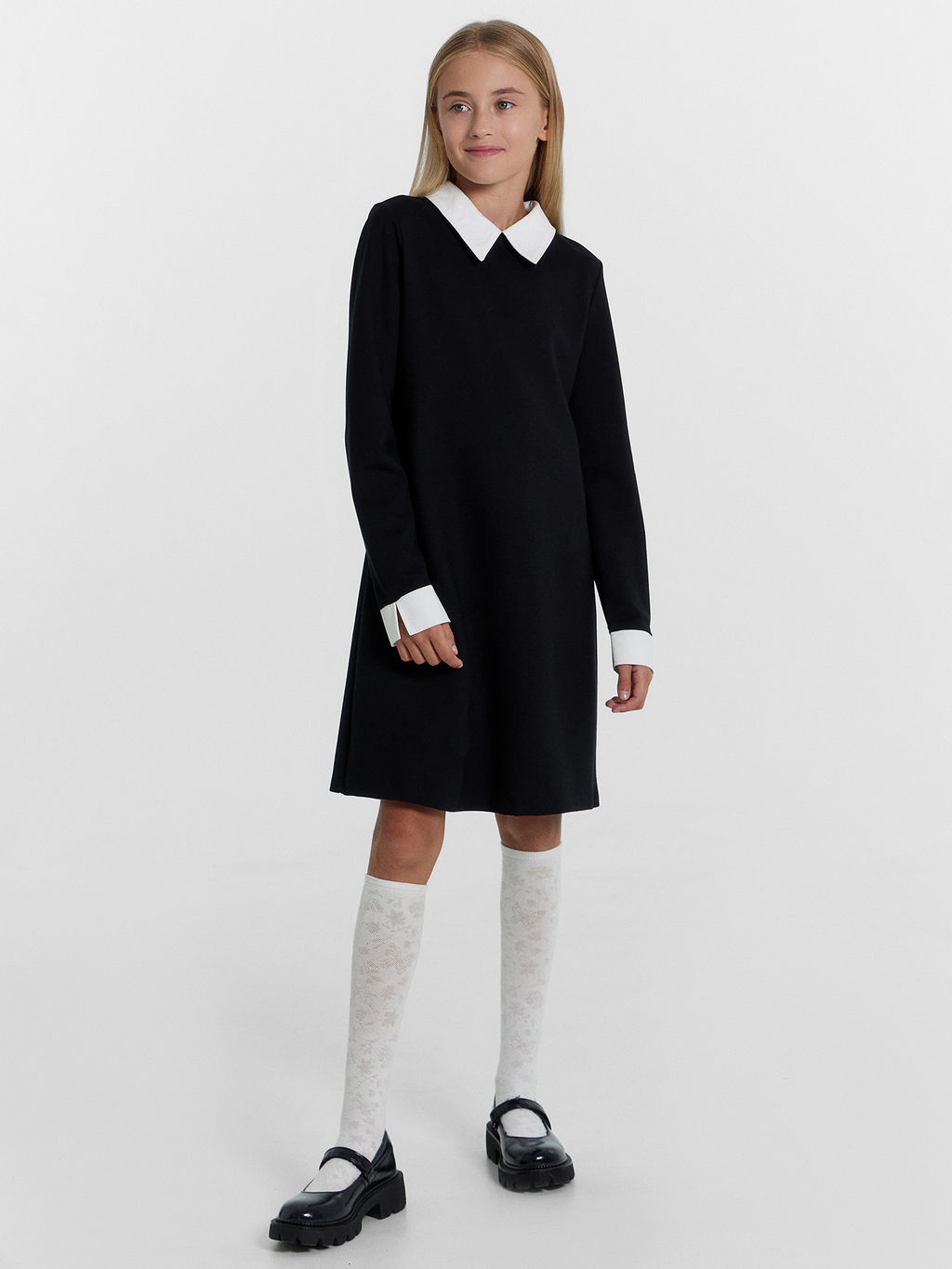 Платье для девочек в черном цвете - Mark formelle фото 2