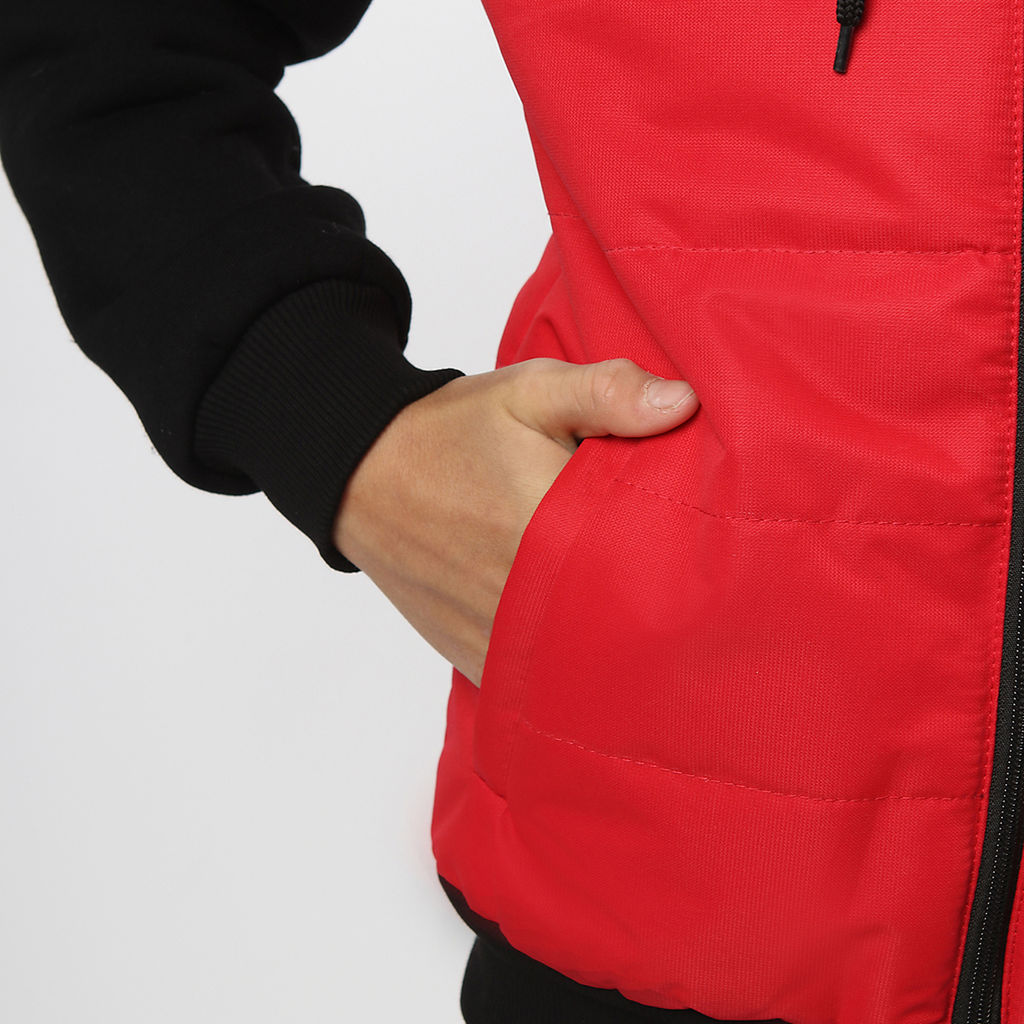 RODOS Куртка детская демисезон М-222 (Детская/М) Красный/Чёрный