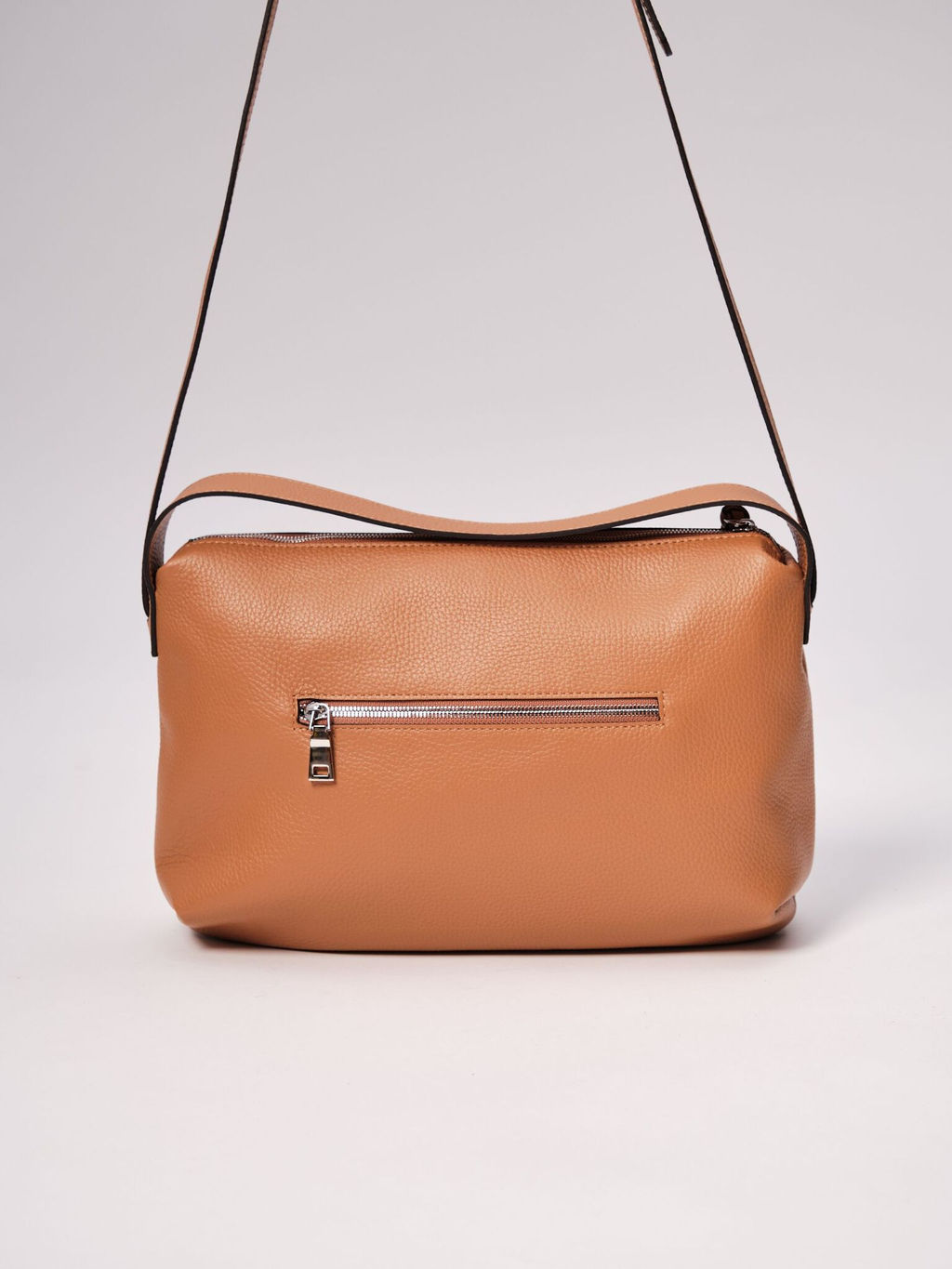 Сумка кожаная Deboro 30963 коричневый лист