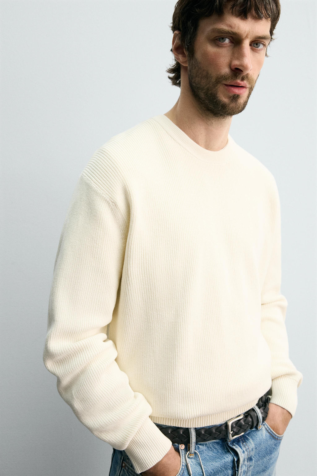 PURL KNIT SWEATER - Zara фото 14