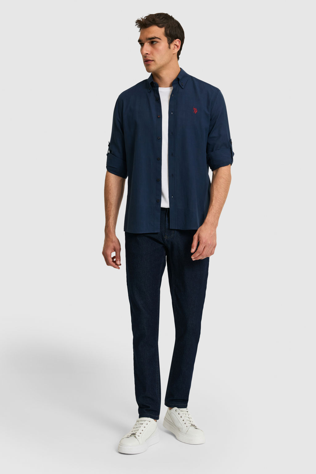 Erkek Lacivert Uzun Kollu Basic G_mlek - U.s. polo assn фото 4