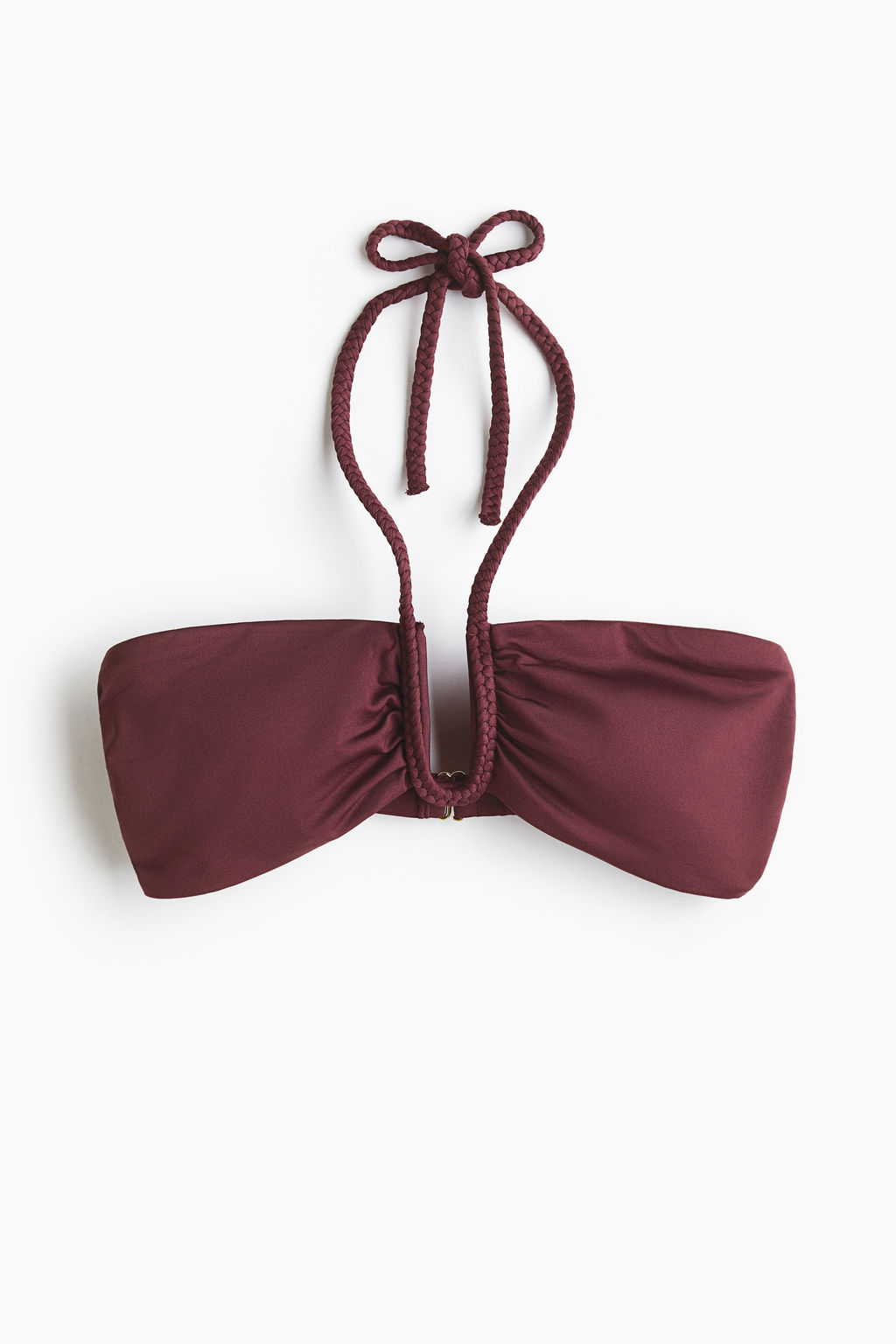 Top de bikini bandeau con relleno - H&m фото 2