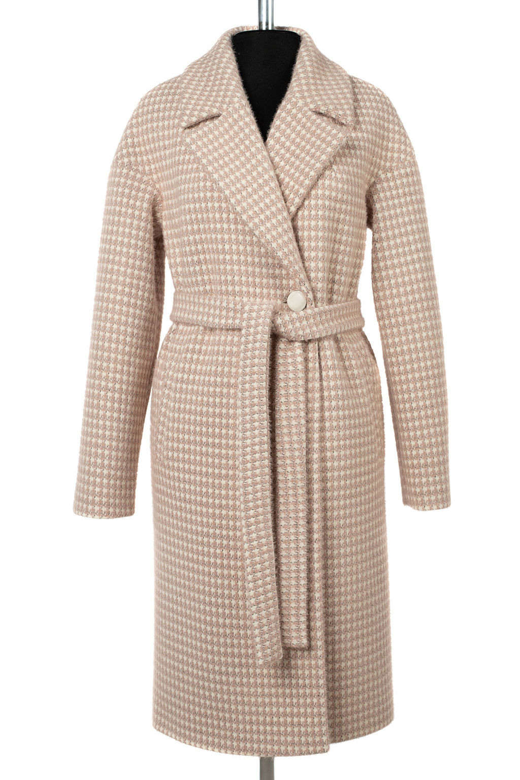 01-12117 Пальто женское демисезонное (пояс) - El podio фото 7