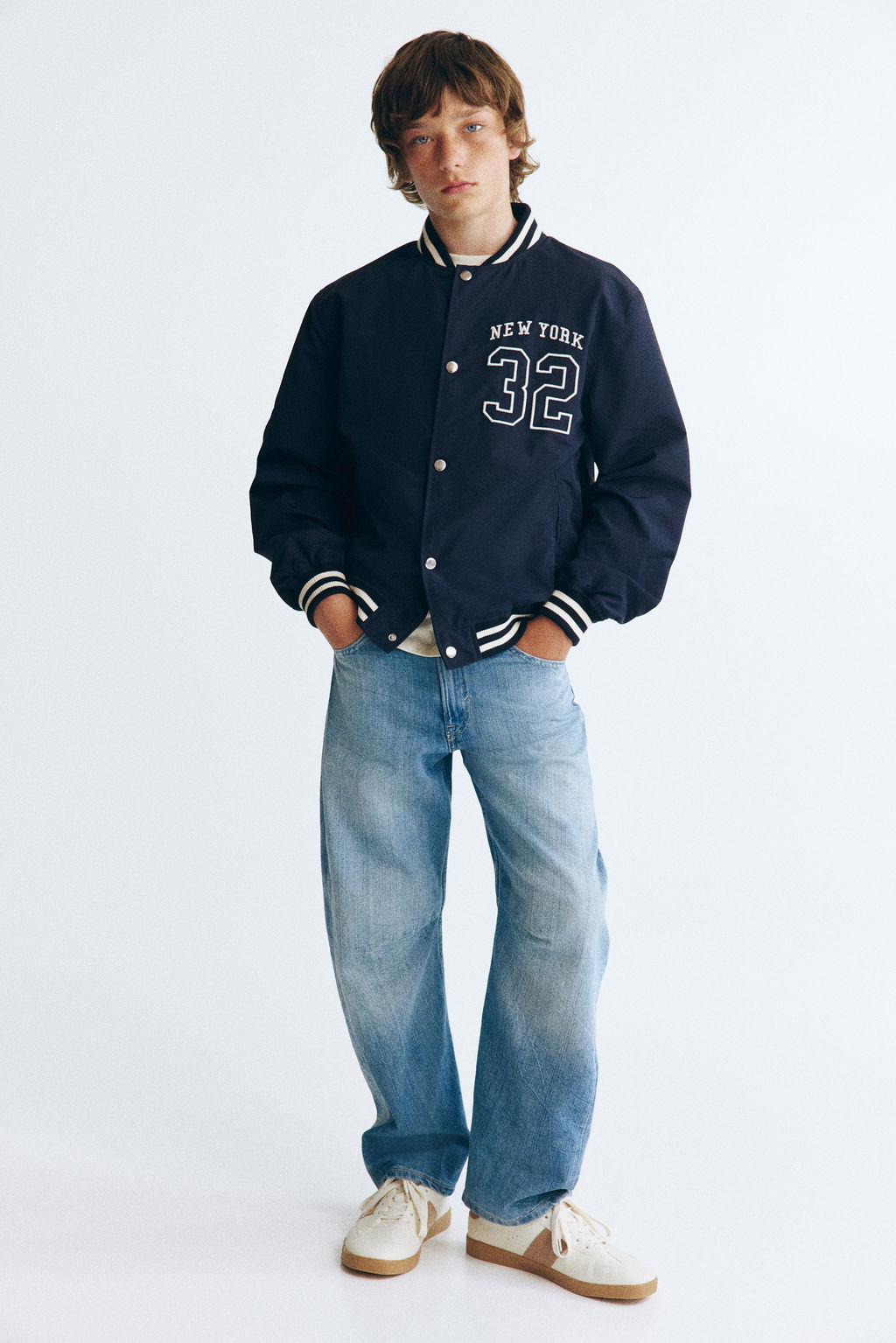 Chaqueta de b?isbol con motivos