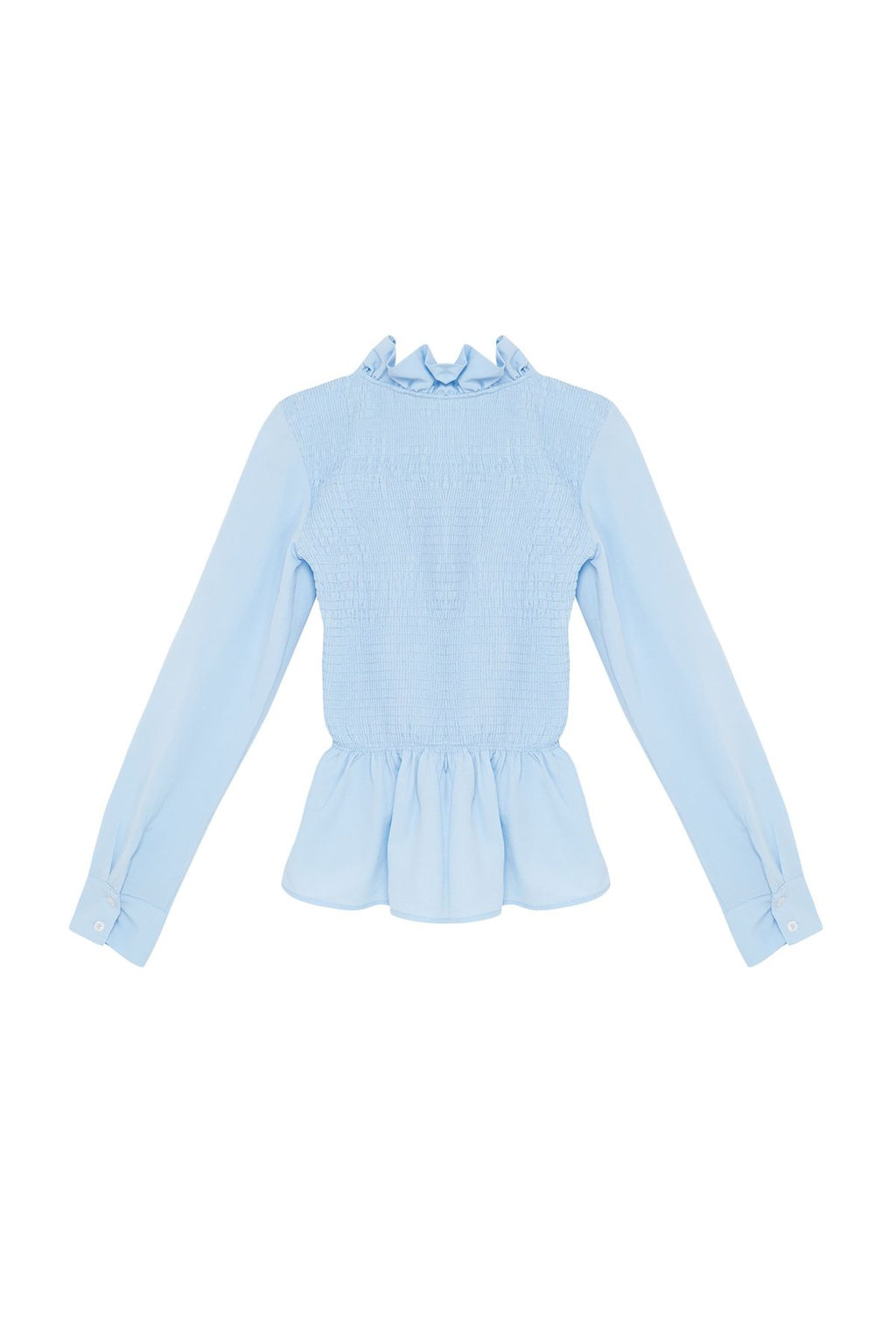 Ekru F?rf?rl? Gipeli Dokuma Bluz TWOSS24BZ00531 - Trendyolmilla фото 12