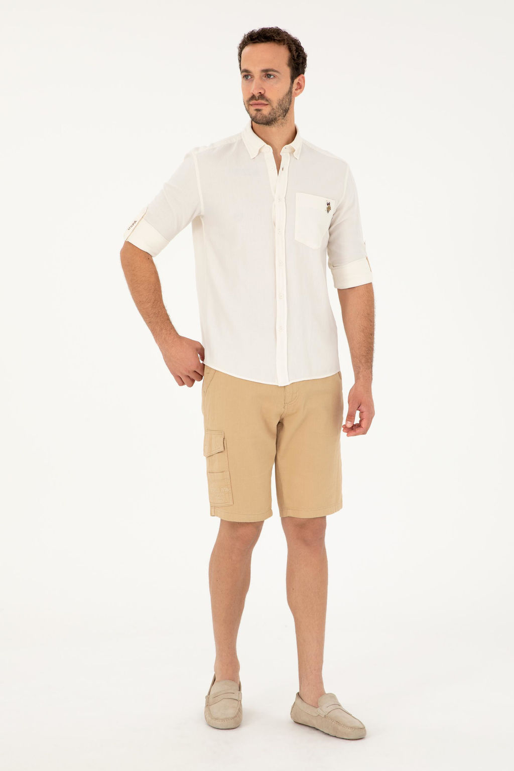 Шорты мужского верблюда Неожиданная скидка в корзине