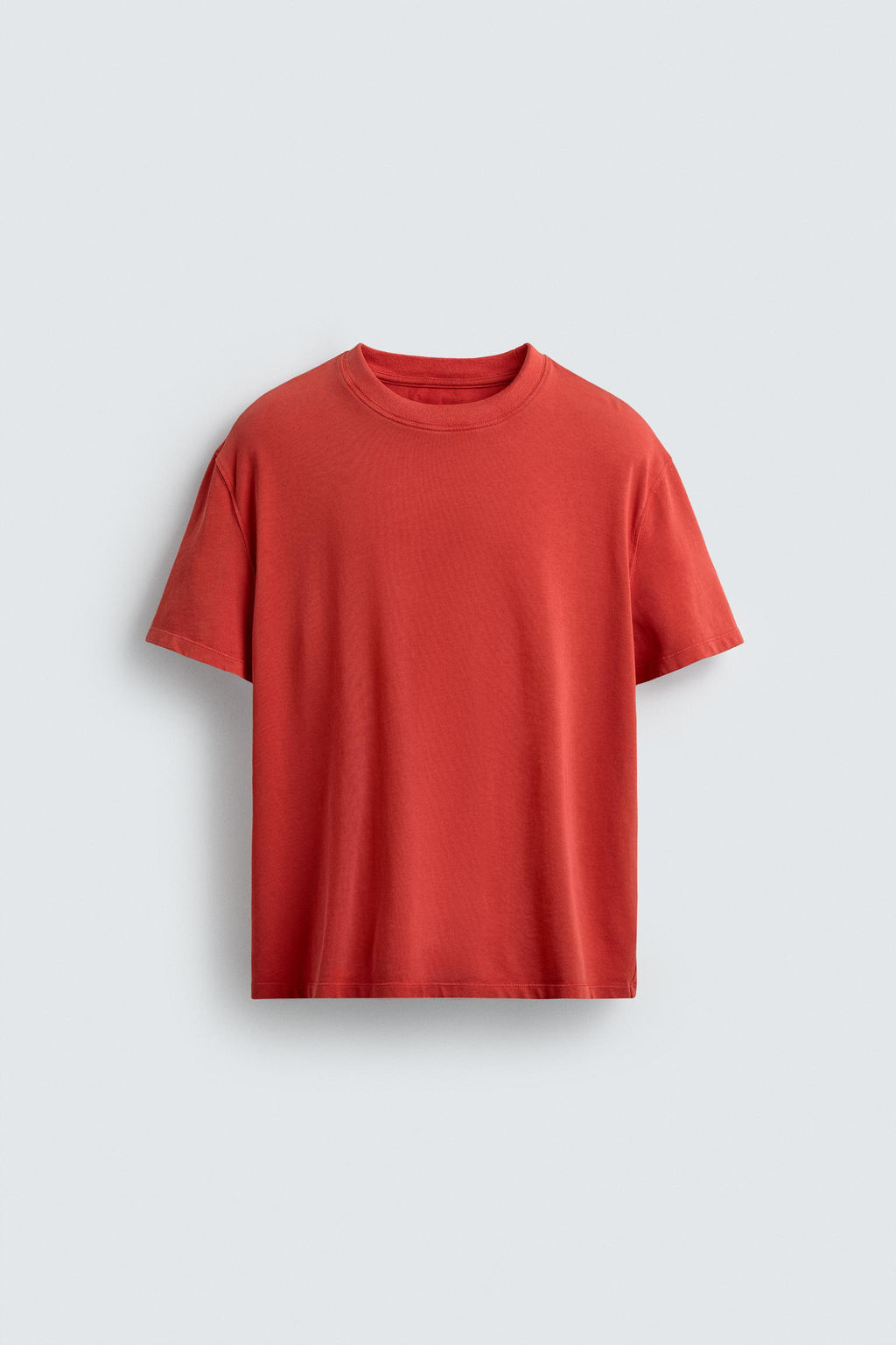 CROPPED FIT T-SHIRT - Zara фото 7