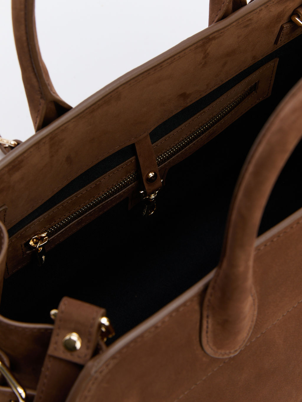 Женский тоут CALZETTI ASHLEY MEDIUM Артикул 4406305, бежево-коричневый фото 5