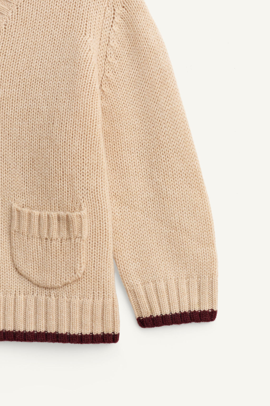 100% WOOL KNIT CARDIGAN LIMITED EDITION - Zara фото 8