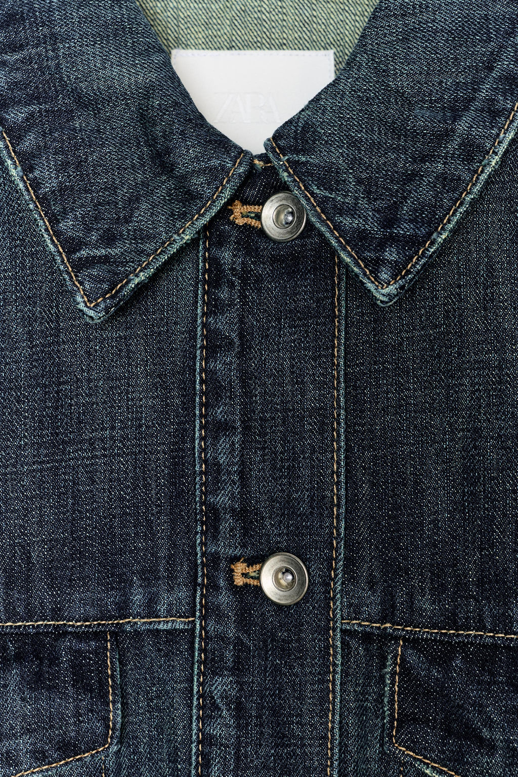 TRF TAB DENIM JACKET - Zara фото 5