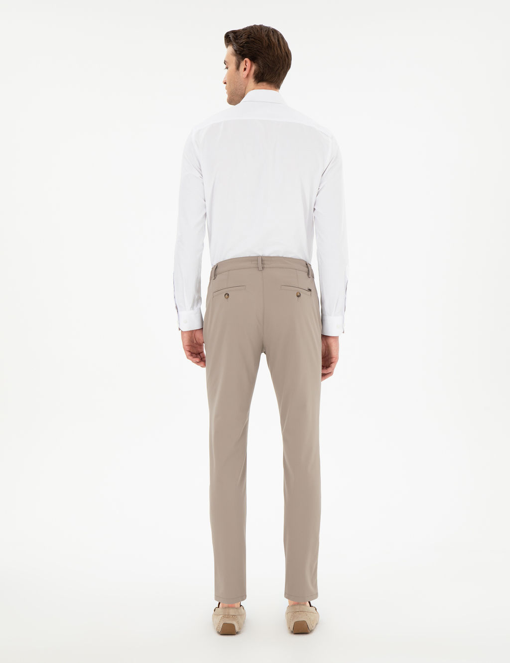 Vizon Slim Fit Esnek Jogger Kanvas Pantolon