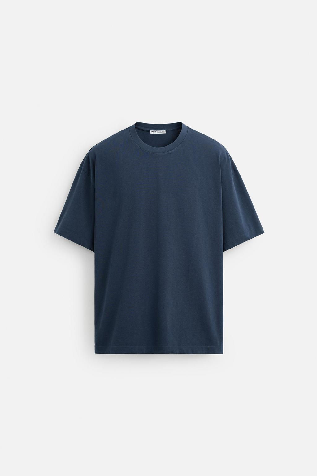 BASIC HEAVY WEIGHT T-SHIRT - Zara фото 46