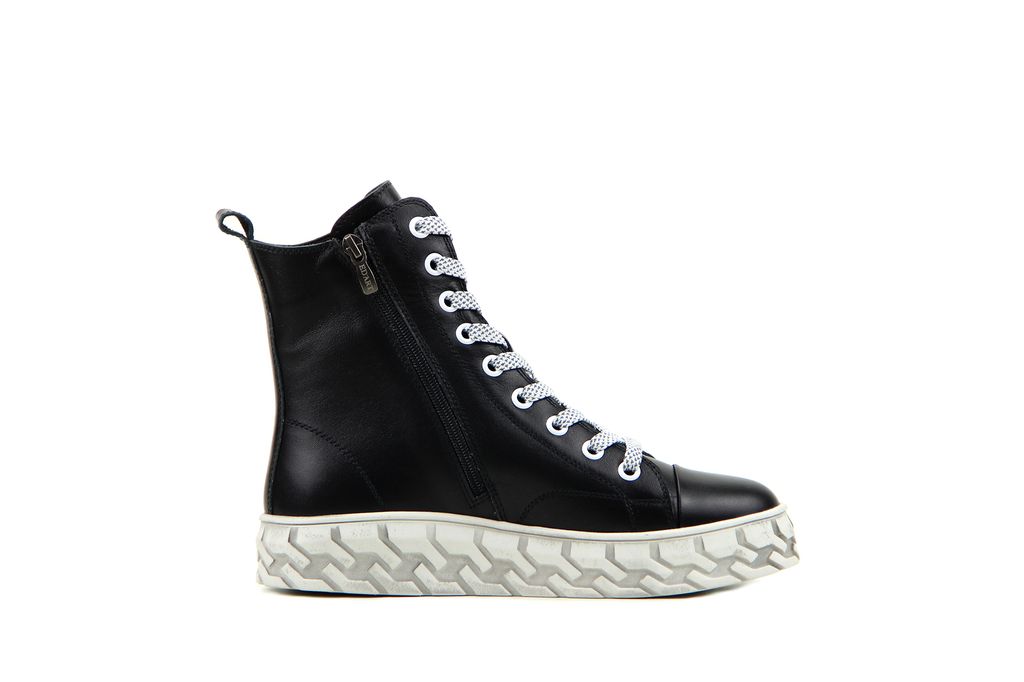 Ботинки EDART 215.icebergw. black/мех